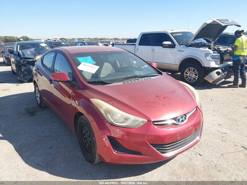 2016 HYUNDAI ELANTRA SE | 5NPDH4AE1GH715720 | UPCARS