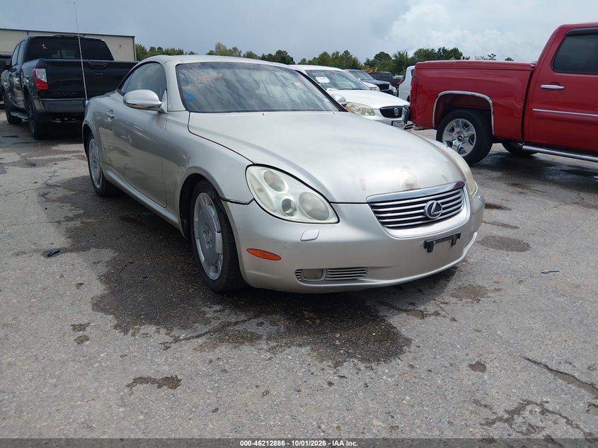 2002 LEXUS SC 430 | JTHFN48Y020008162 | UPCARS