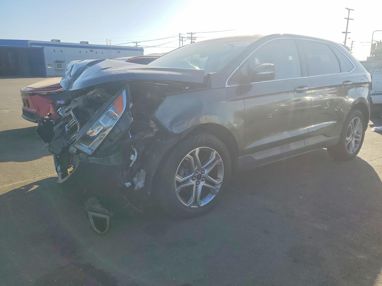 2017 FORD EDGE TITANIUM | 2FMPK3K9XHBB28922 | UPCARS
