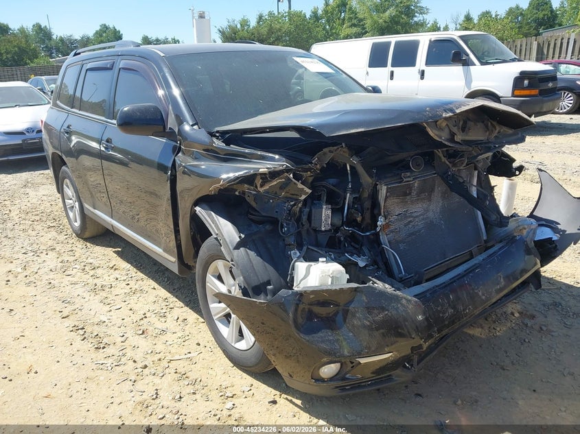 2013 TOYOTA HIGHLANDER SE V6 | 5TDBK3EHXDS226729 | UPCARS