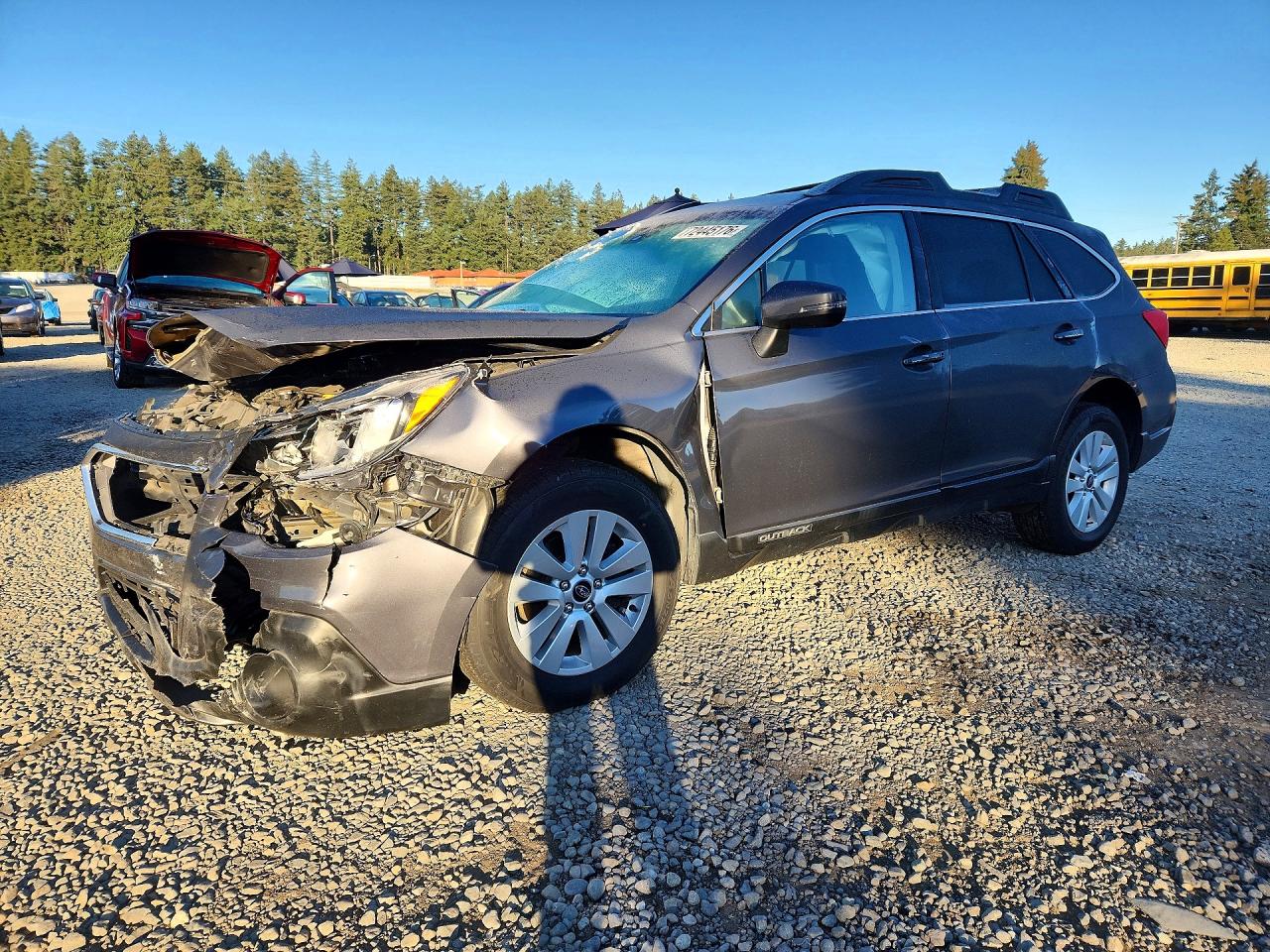 2018 SUBARU OUTBACK 2.5I PREMIUM | 4S4BSAFC1J3325665 | UPCARS