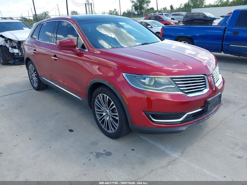 2016 LINCOLN MKX RESERVE | 2LMTJ6LR8GBL28038 | UPCARS