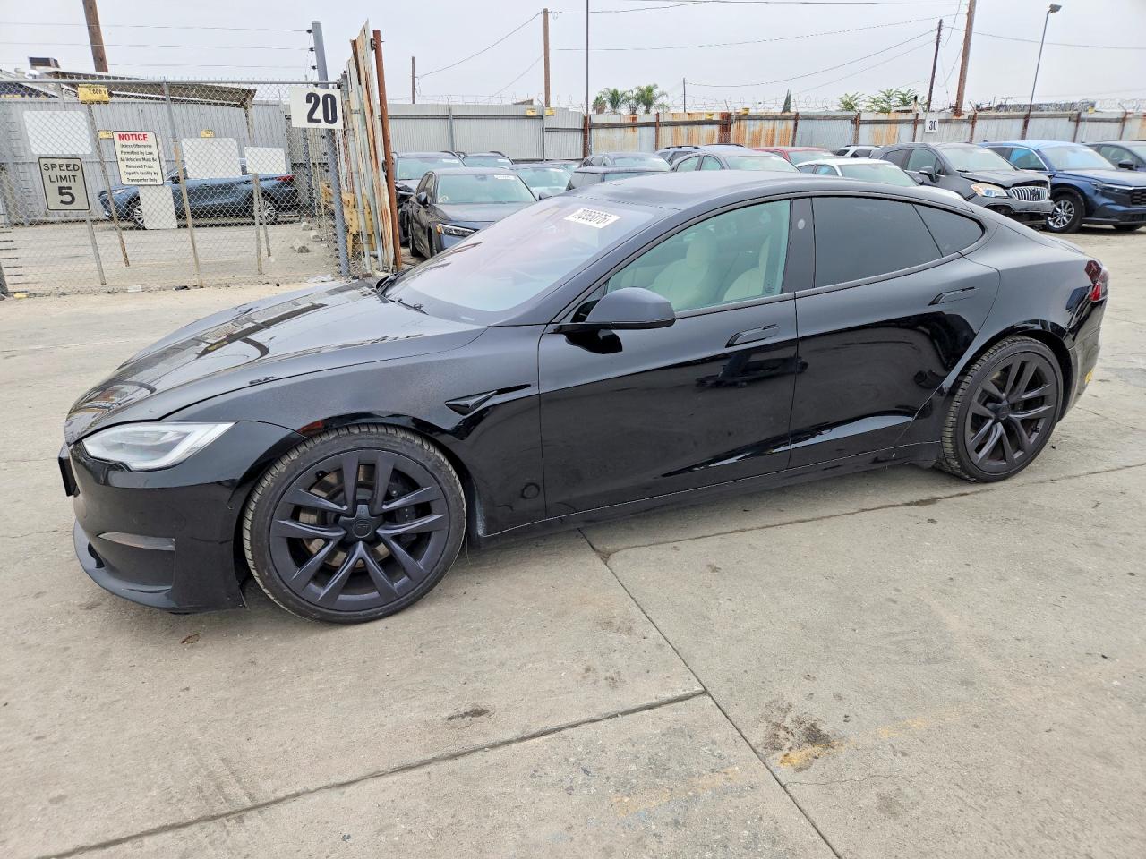 2021 TESLA MODEL S | 5YJSA1E64MF436978 | UPCARS