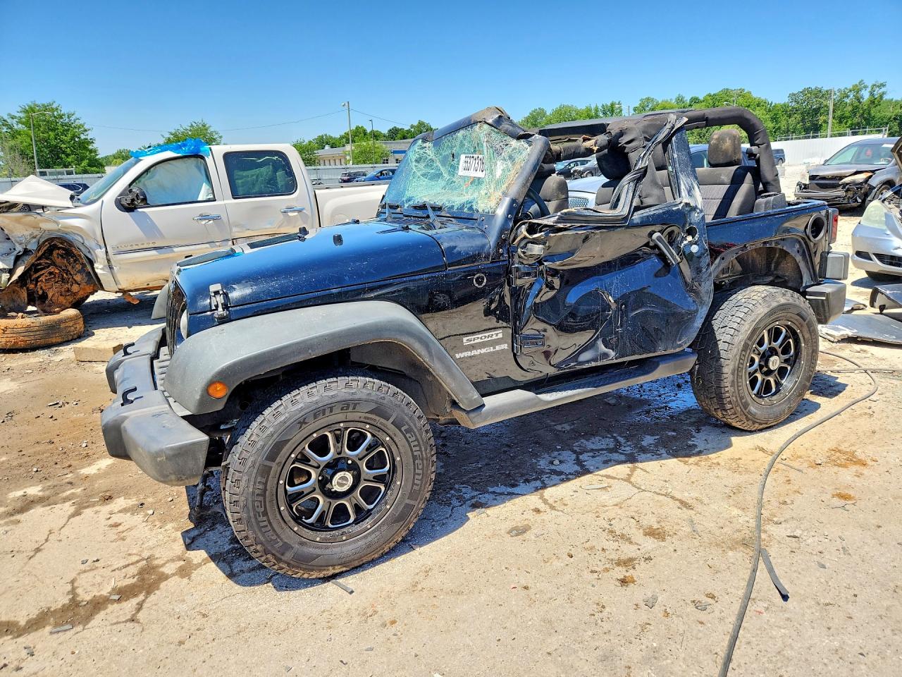 2012 JEEP WRANGLER SPORT | 1C4AJWAG4CL193286 | UPCARS