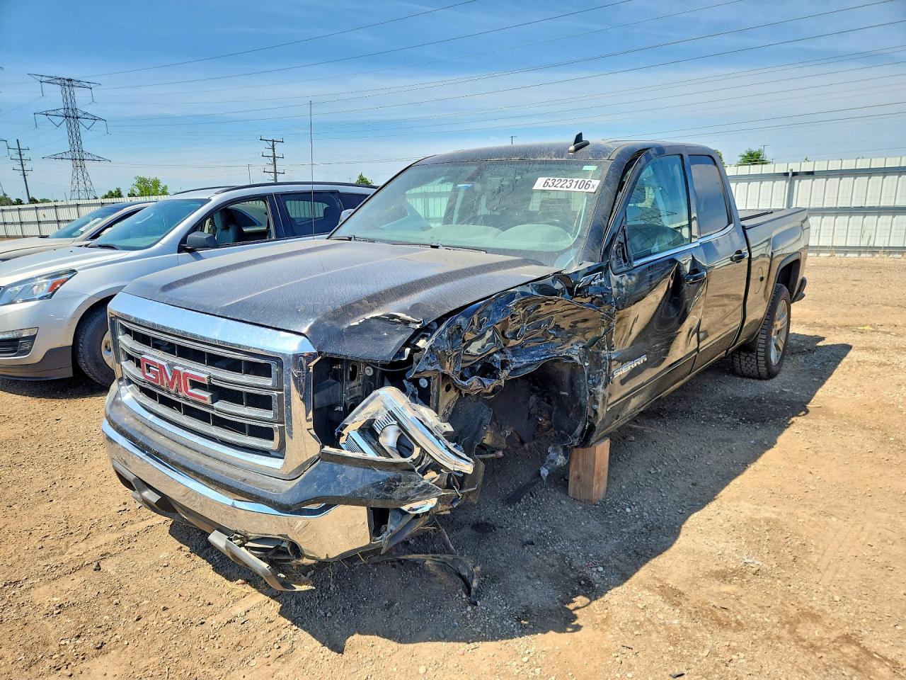 2015 GMC SIERRA K1500 SLE | 1GTV2UEC9FZ293279 | UPCARS