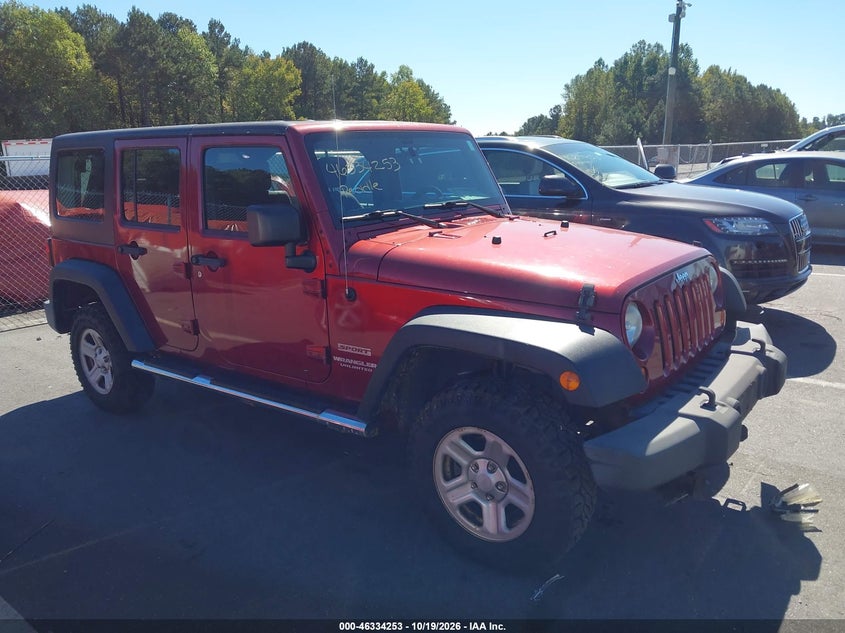2013 JEEP WRANGLER UNLIMITED SPORT | 1C4BJWDG4DL526202 | UPCARS
