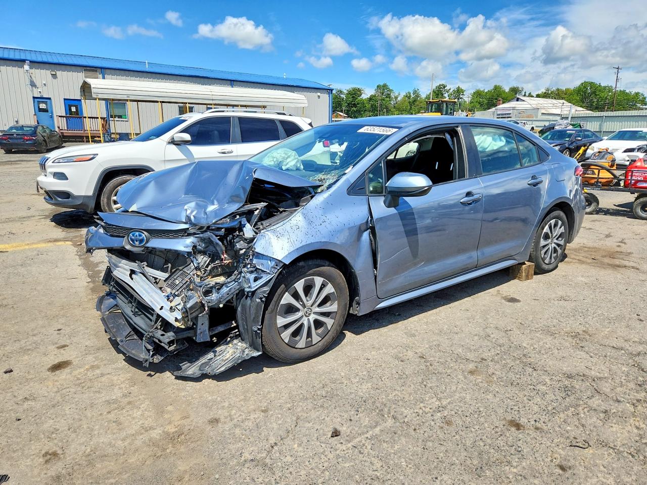 2022 TOYOTA COROLLA LE | JTDEAMDE8NJ057855 | UPCARS