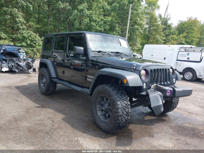 2017 JEEP WRANGLER UNLIMITED SPORT 4X4 | 1C4BJWDG3HL671575 | UPCARS