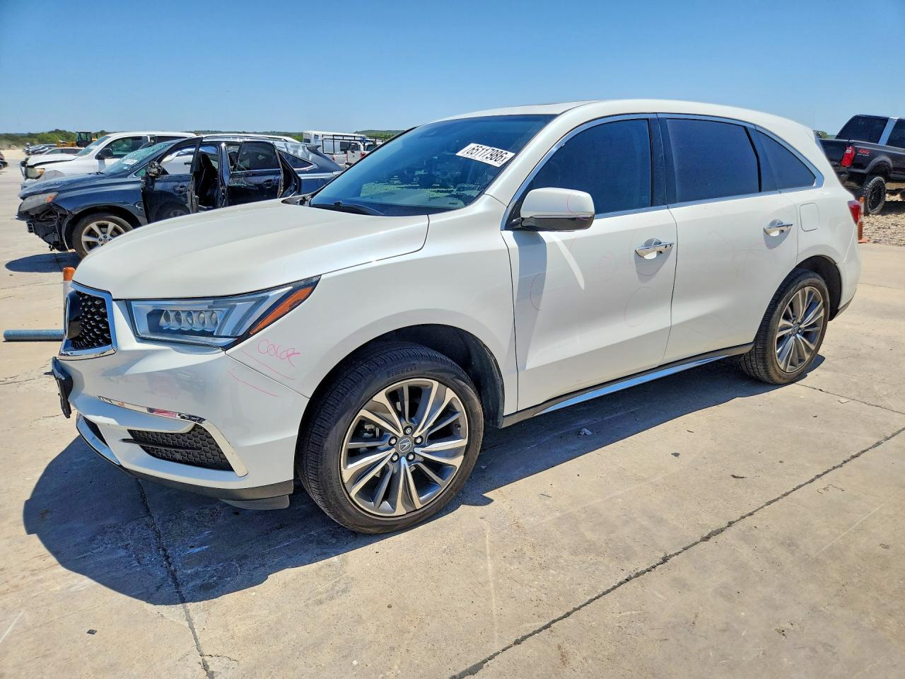 2017 ACURA MDX TECHNOLOGY | 5FRYD3H57HB003952 | UPCARS