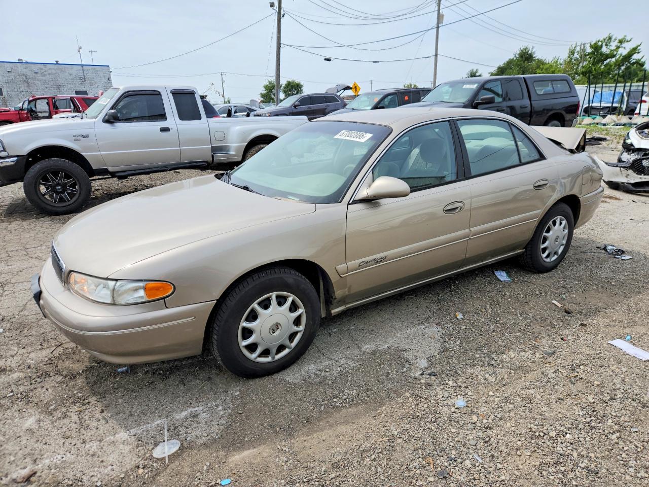 2000 BUICK CENTURY CUSTOM | 2G4WS52J4Y1293839 | UPCARS