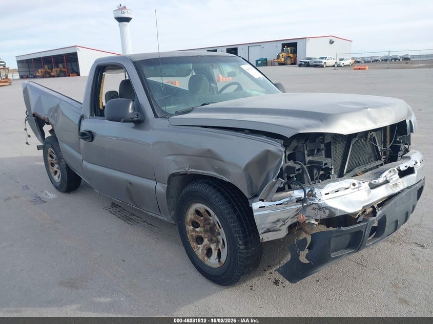 2007 CHEVROLET SILVERADO 1500 CLASSIC WORK TRUCK | 3GCEC14X17G247835 | UPCARS