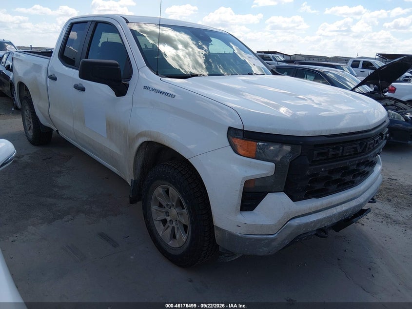 2022 CHEVROLET SILVERADO 1500 4WD  STANDARD BED WT | 1GCRDAED0NZ552078 | UPCARS