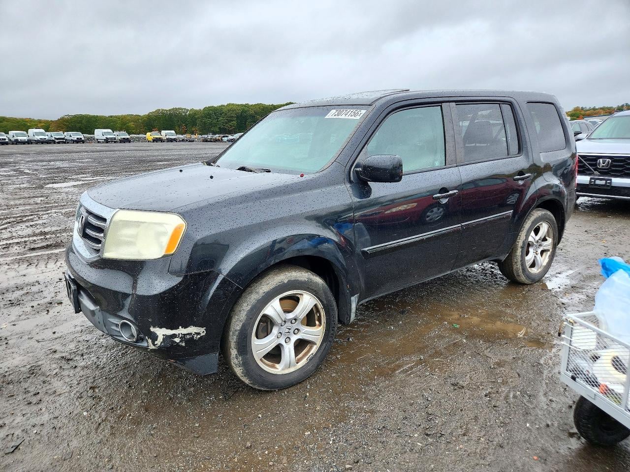 2012 HONDA PILOT EXL | 5FNYF4H54CB024669 | UPCARS