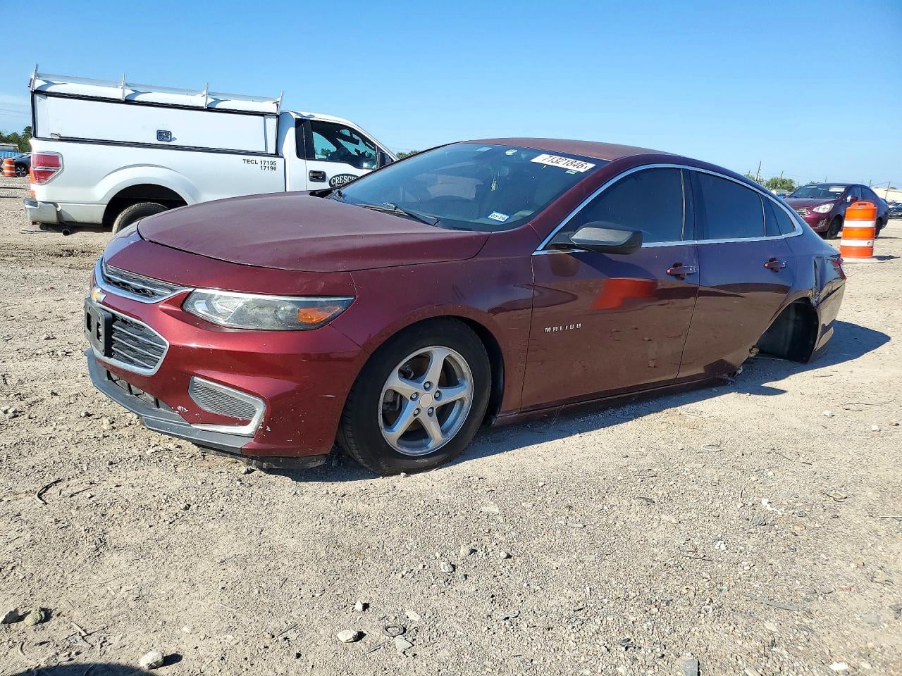2016 CHEVROLET MALIBU LS | 1G1ZB5ST0GF186998 | UPCARS