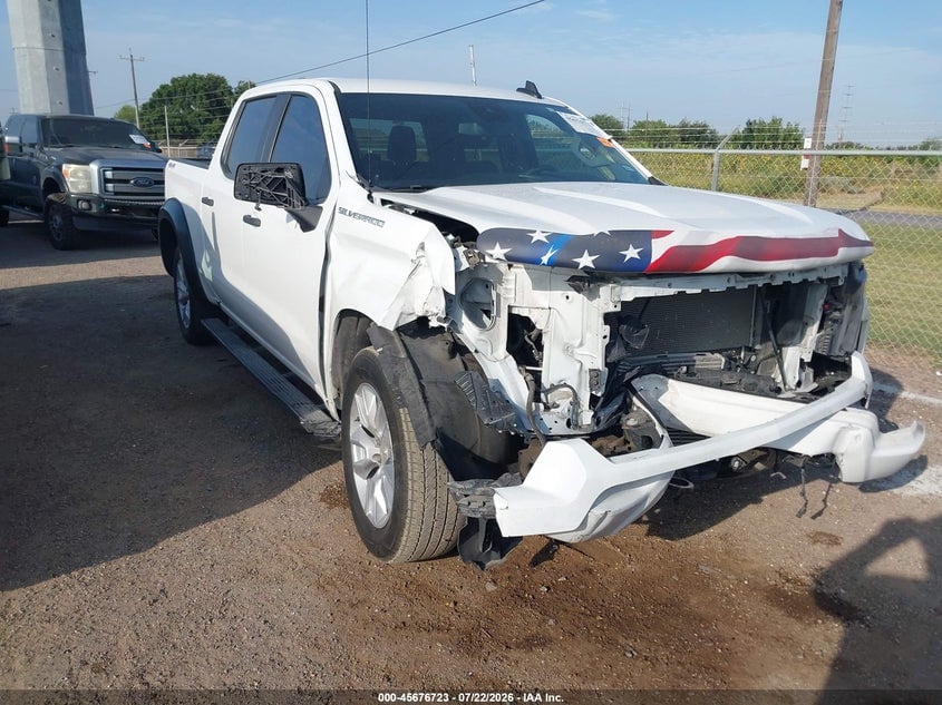 2024 CHEVROLET SILVERADO 1500 4WD  SHORT BED CUSTOM | 3GCPDBEK1RG214318 | UPCARS