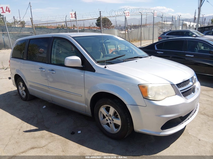 2012 DODGE GRAND CARAVAN SXT | 2C4RDGCG5CR310037 | UPCARS