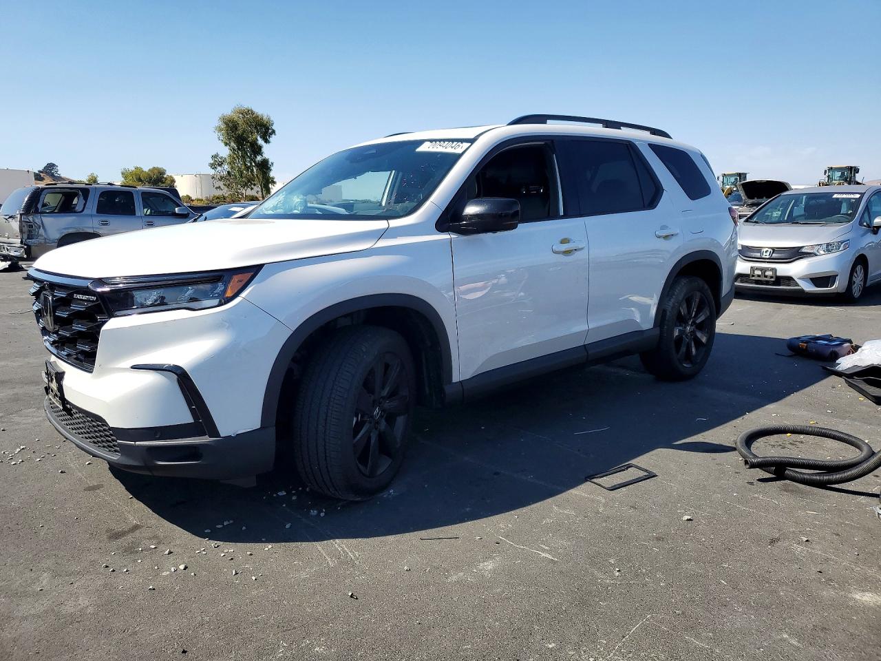 2025 HONDA PILOT BLACK | 5FNYG1H92SB103268 | UPCARS