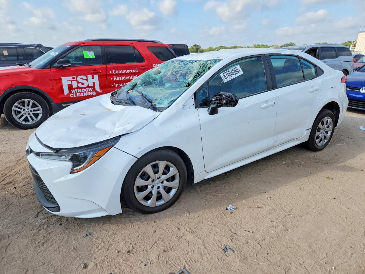 2025 TOYOTA COROLLA LE | 5YFB4MDE6SP307305 | UPCARS