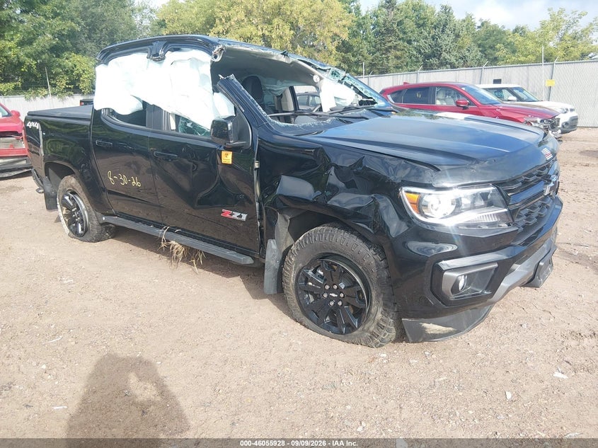 2022 CHEVROLET COLORADO 4WD  SHORT BOX Z71 | 1GCGTDENXN1260022 | UPCARS