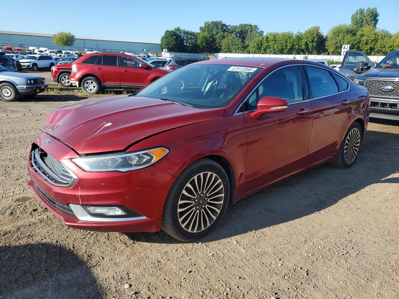 2017 FORD FUSION TITANIUM | 3FA6P0K93HR122001 | UPCARS