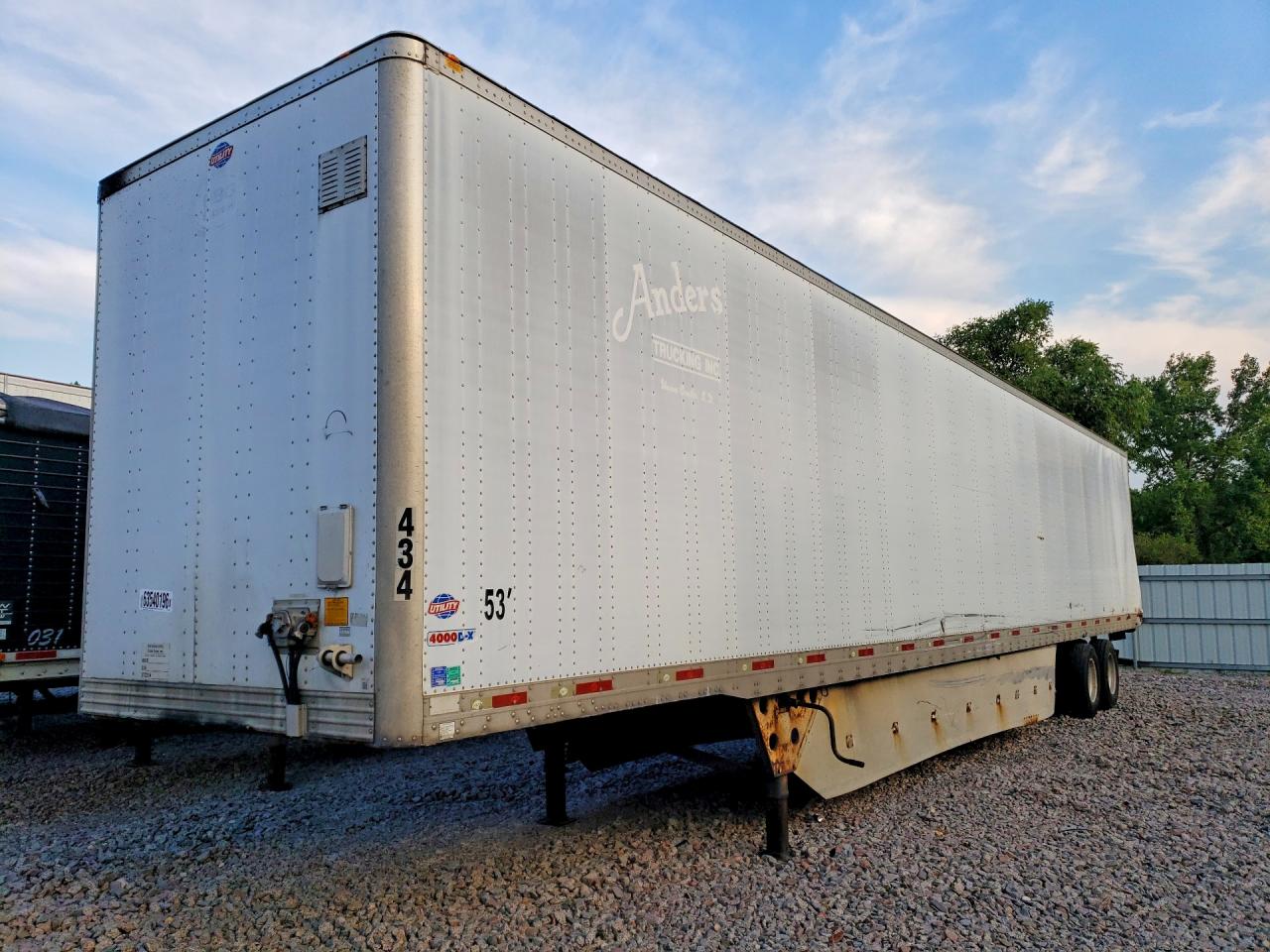 2009 UTILITY VS2DX DRY VAN TRAILER | 1UYVS25349G607412 | UPCARS