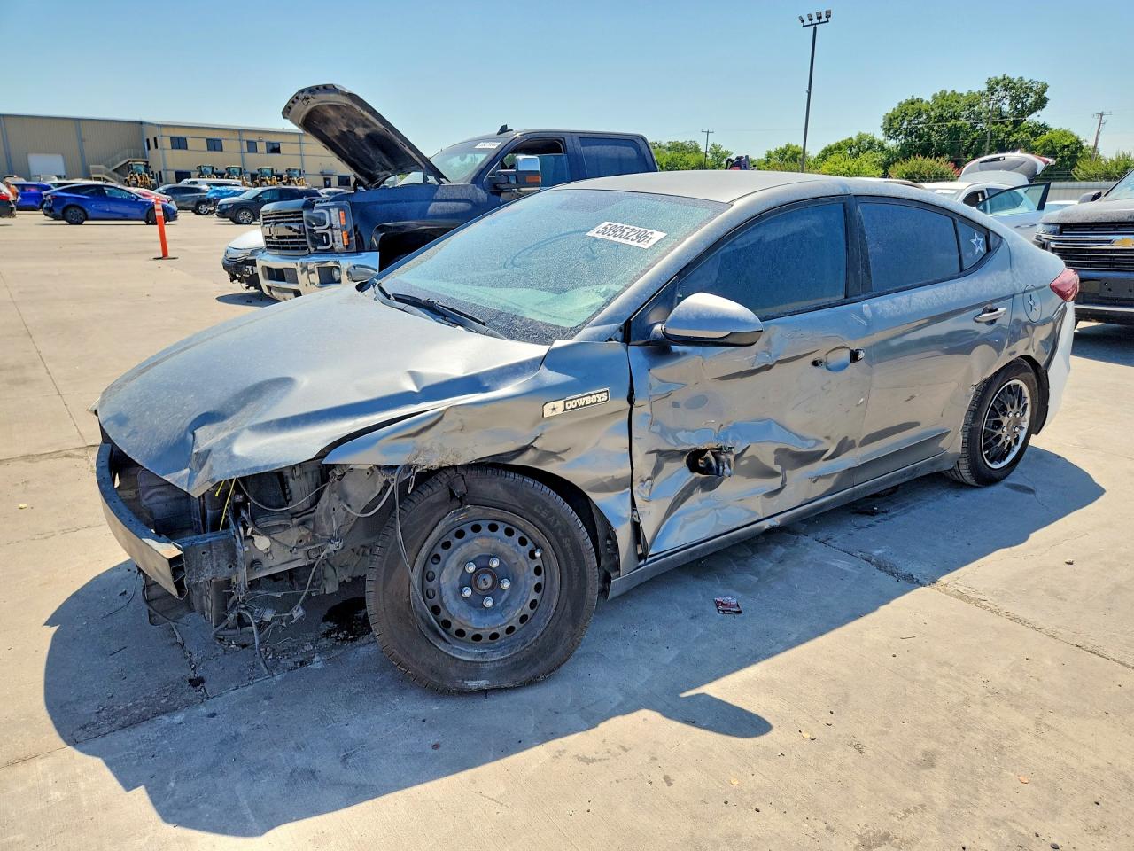2017 HYUNDAI ELANTRA SE | KMHD74LF5HU081405 | UPCARS