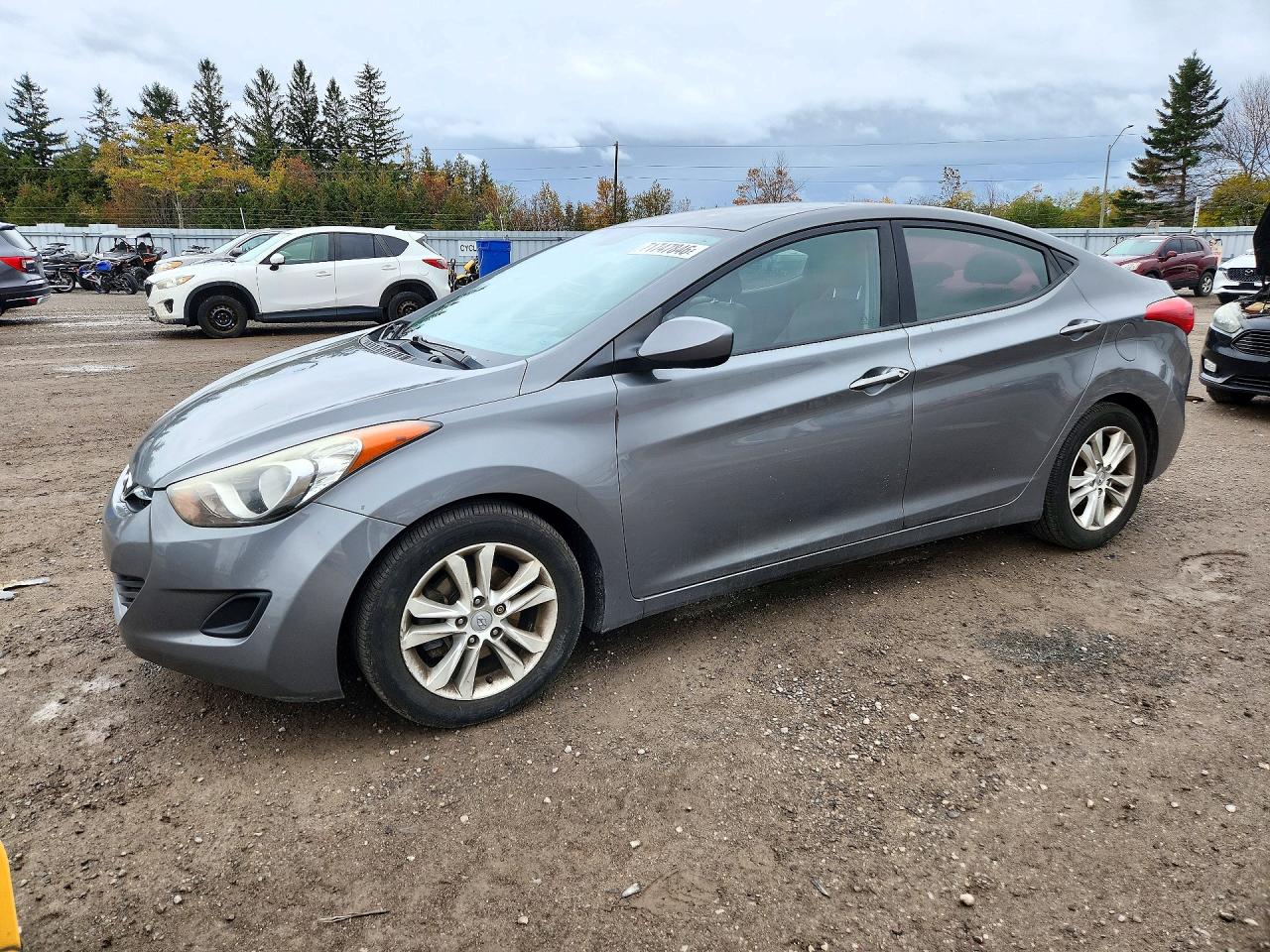2013 HYUNDAI ELANTRA GLS | 5NPDH4AE9DH281123 | UPCARS