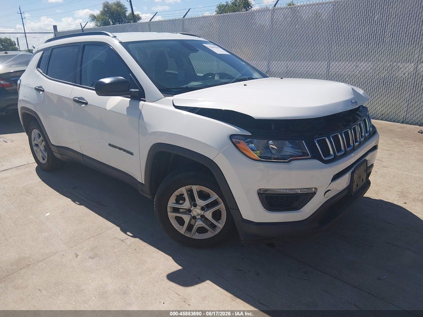 2018 JEEP COMPAS SPORT FWD | 3C4NJCAB2JT437488 | UPCARS