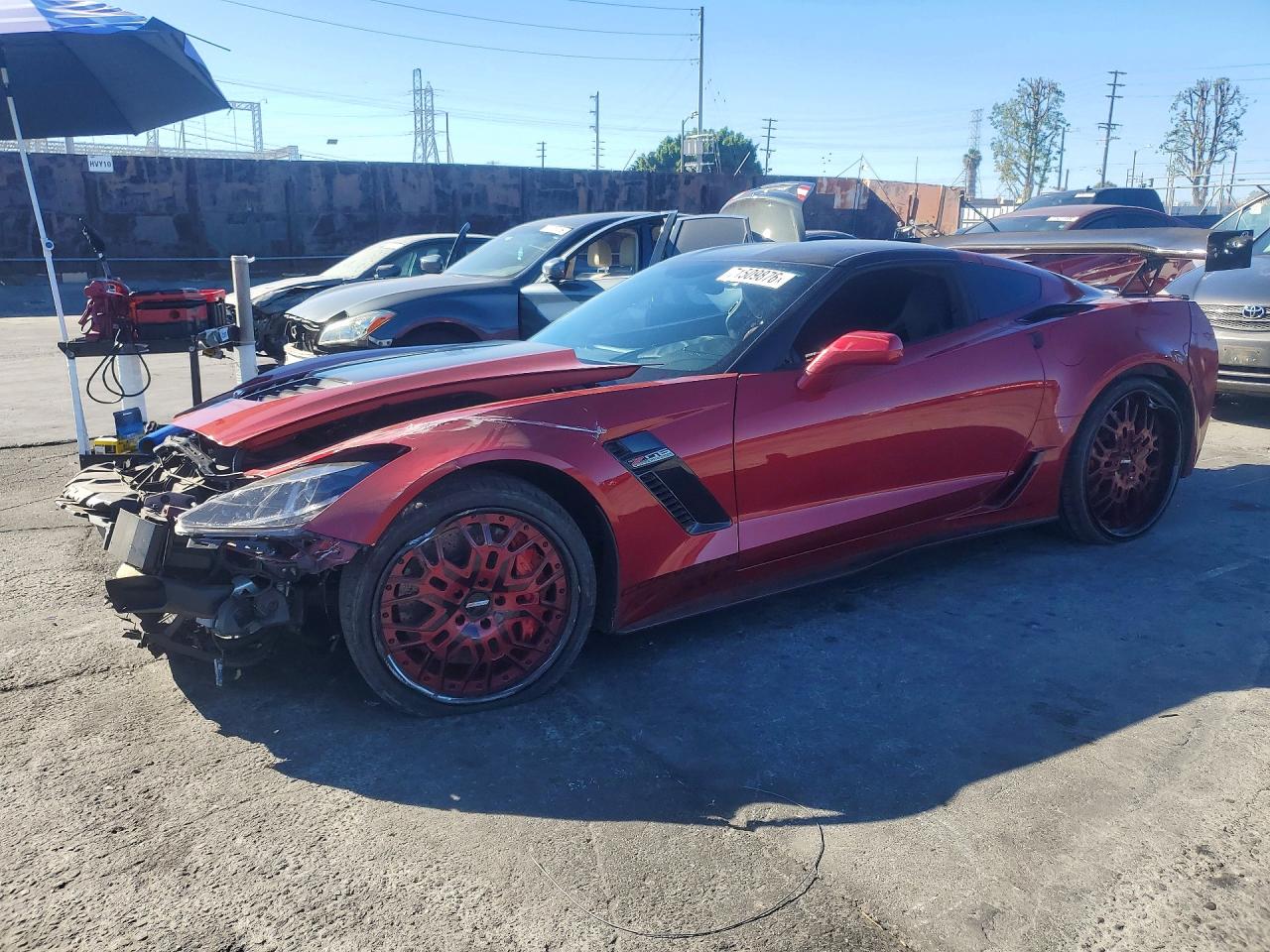 2015 CHEVROLET CORVETTE Z06 3LZ | 1G1YU2D60F5605531 | UPCARS