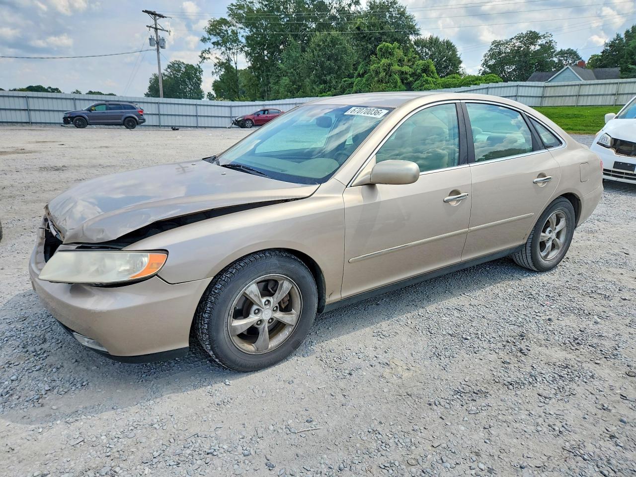 2007 HYUNDAI AZERA GLS | KMHFC46D67A190292 | UPCARS