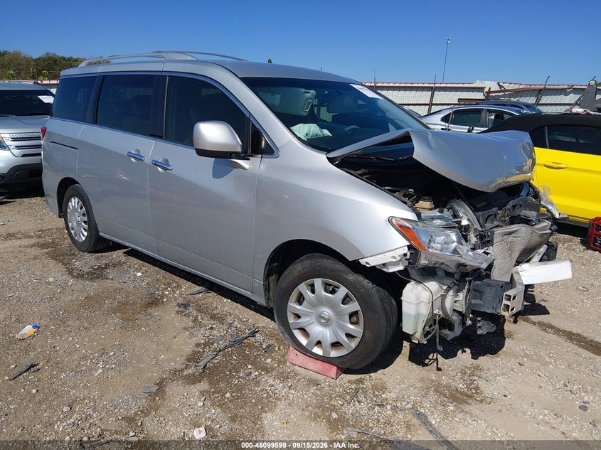 2012 NISSAN QUEST S | JN8AE2KP9C9046409 | UPCARS