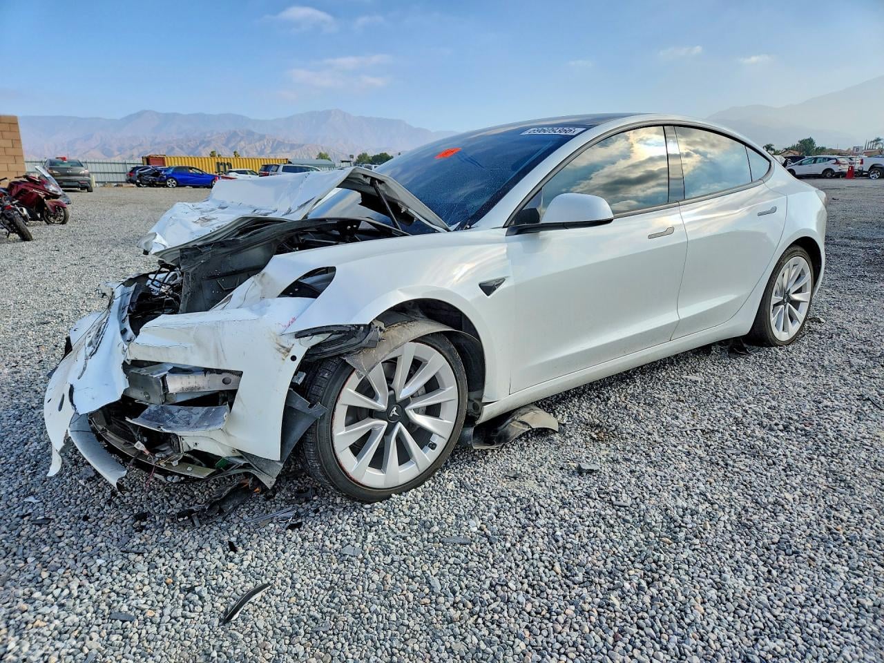 2021 TESLA MODEL 3 | 5YJ3E1EA1MF927599 | UPCARS