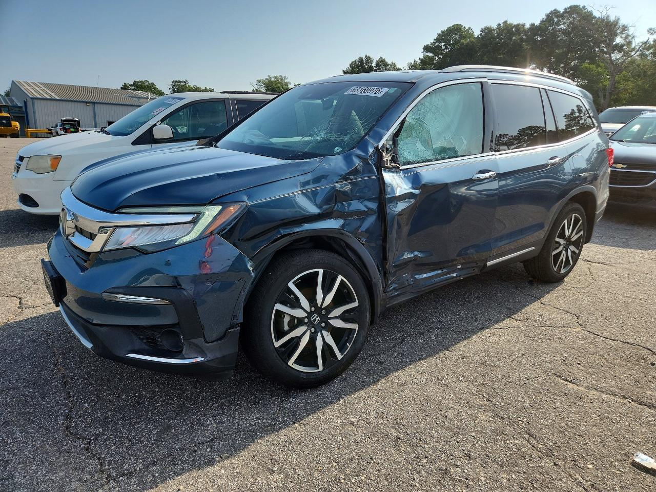 2022 HONDA PILO TOURING | 5FNYF5H68NB013403 | UPCARS