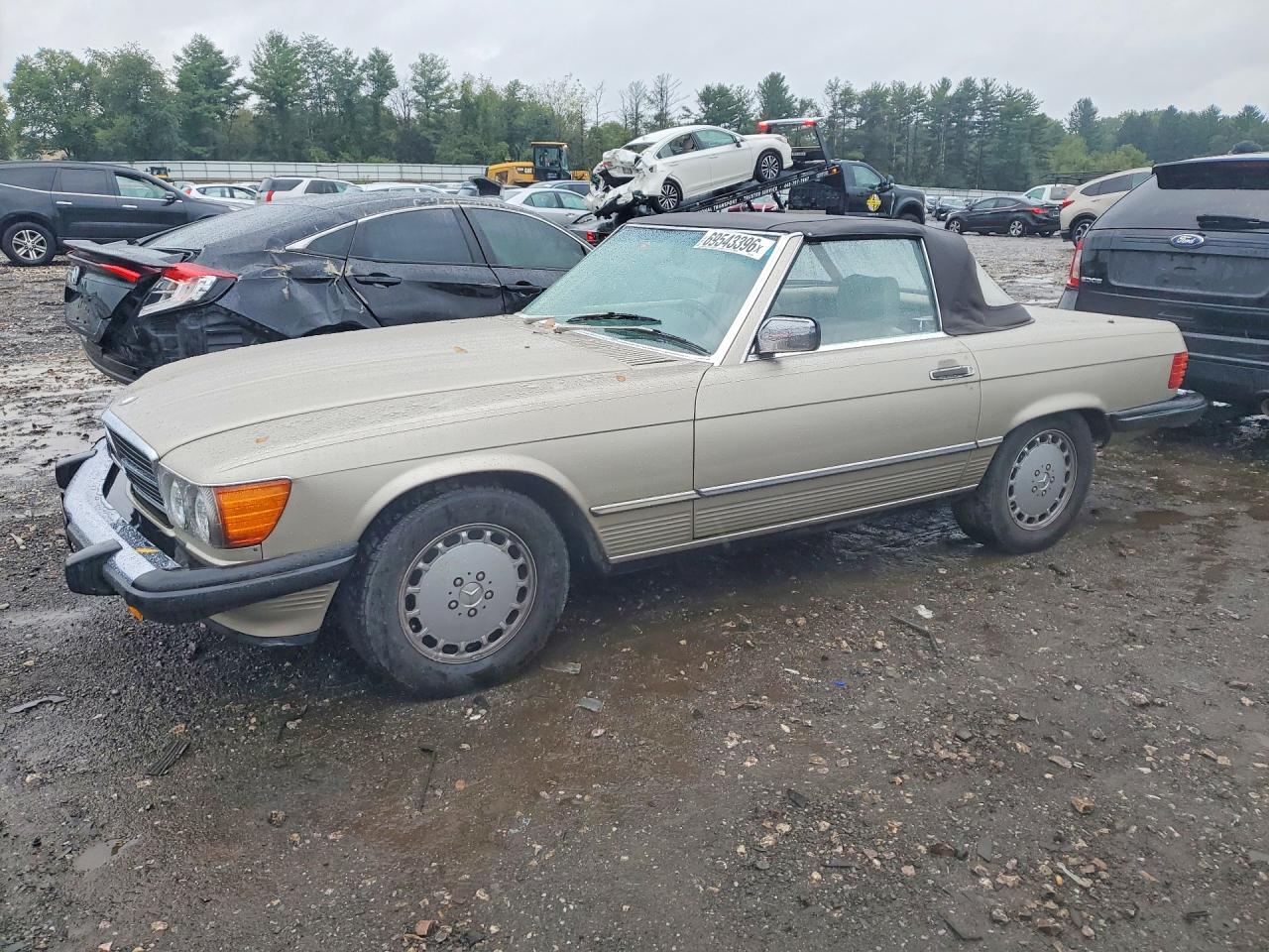 1987 MERCEDES-BENZ SL-CLASS | WDBBA48D1HA072480 | UPCARS