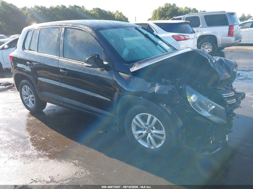2013 VOLKSWAGEN TIGUAN S | WVGAV3AX9DW573917 | UPCARS