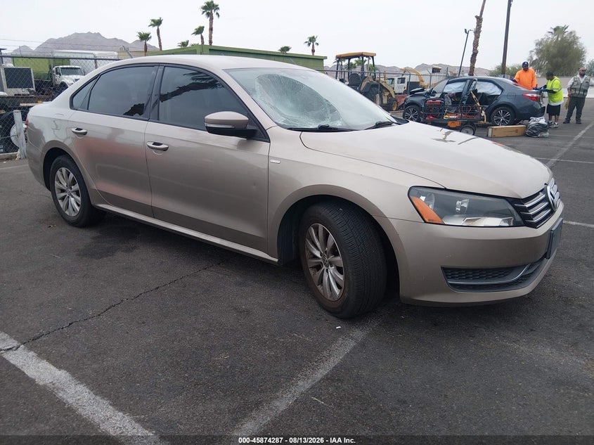 2015 VOLKSWAGEN PASSAT 1.8T WOLFSBURG EDITION | 1VWAT7A38FC048346 | UPCARS