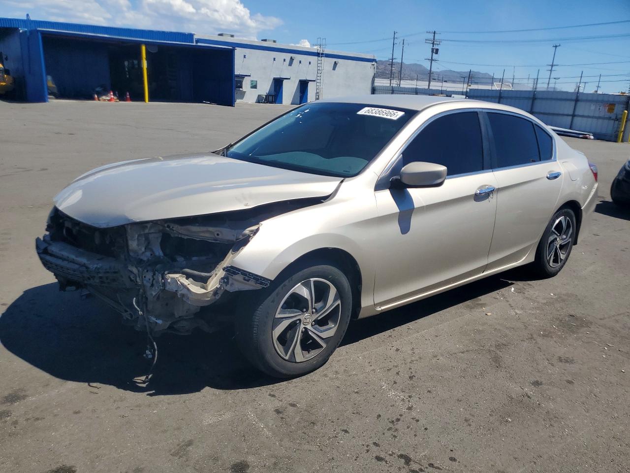 2017 HONDA ACCORD LX | 1HGCR2F30HA218396 | UPCARS