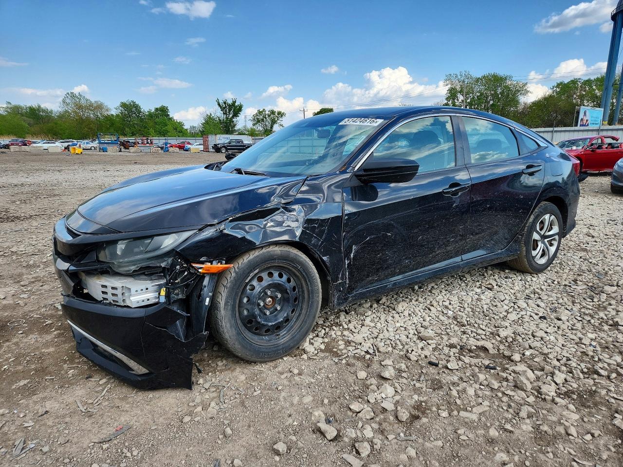 2019 HONDA CIVIC LX | 2HGFC2F6XKH529500 | UPCARS