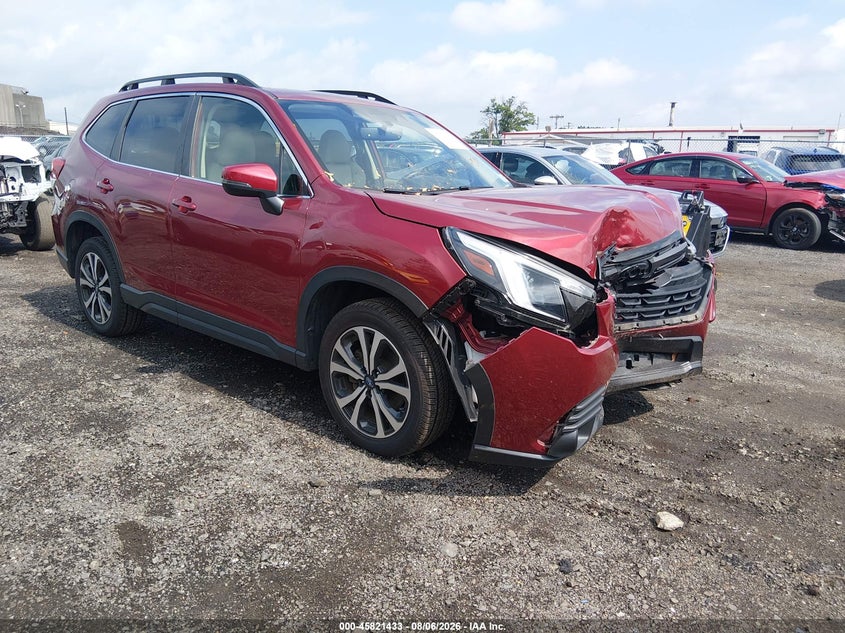 2022 SUBARU FORESTER LIMITED | JF2SKAPC9NH521463 | UPCARS