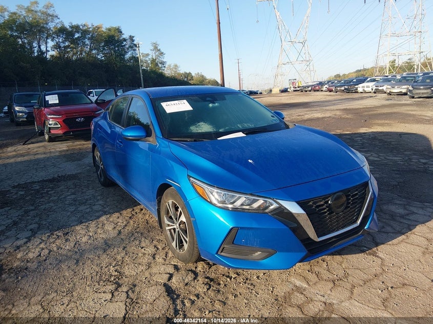 2022 NISSAN SENTRA SV XTRONIC CVT | 3N1AB8CV8NY220264 | UPCARS