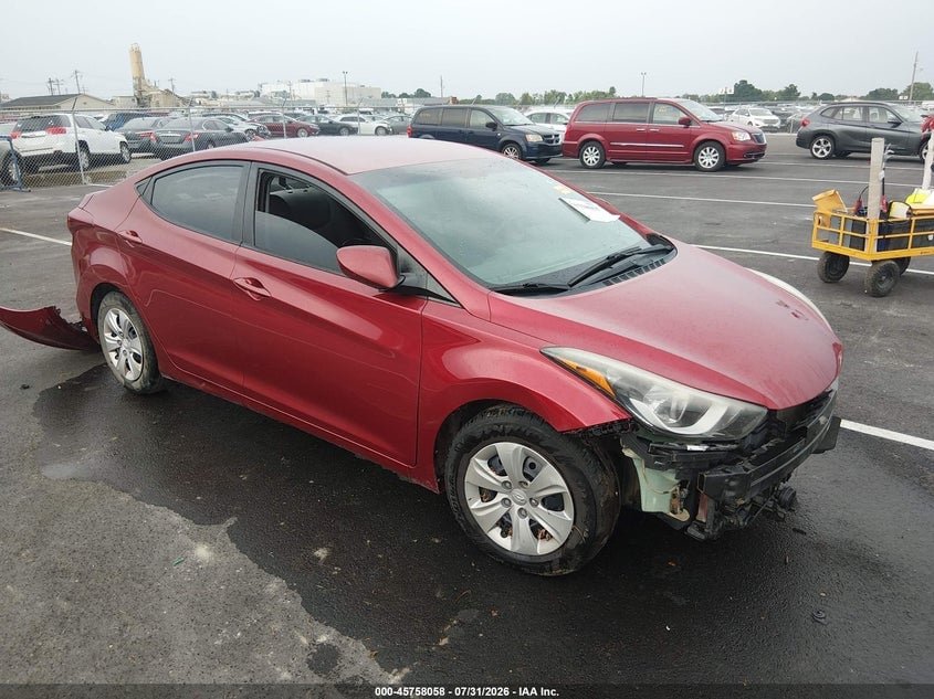 2016 HYUNDAI ELANTRA SE | 5NPDH4AE1GH702479 | UPCARS