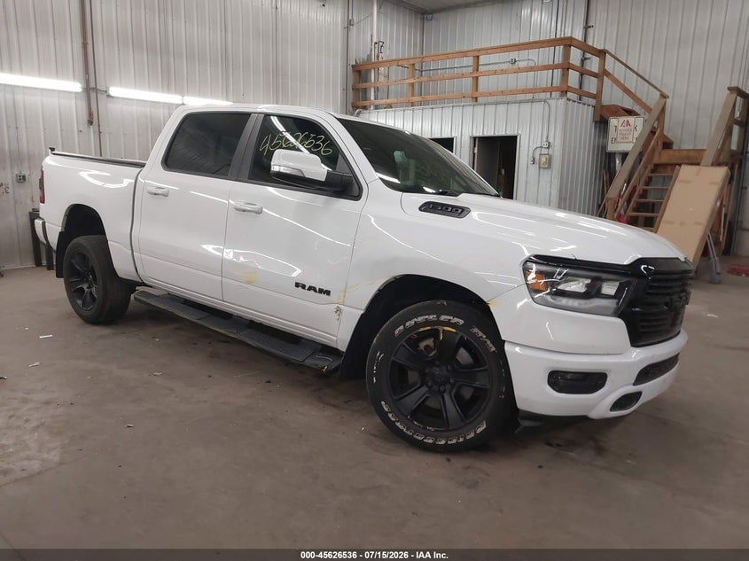 2020 RAM 1500 BIG HORN  4X4 5'7 BOX | 1C6SRFFT4LN104167 | UPCARS