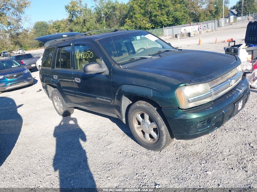 2002 CHEVROLET TRAILBLAZER LS | 1GNDT13S922408801 | UPCARS