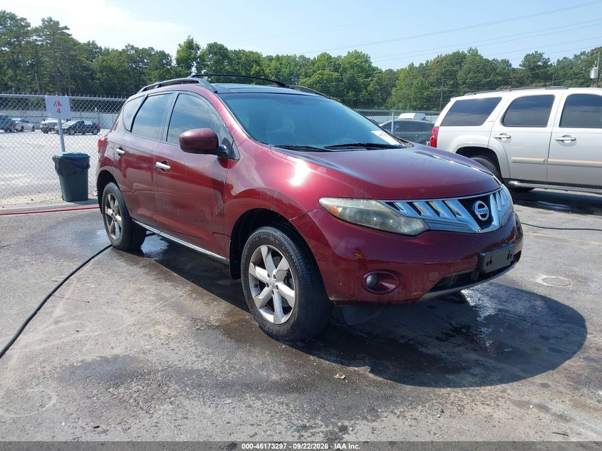2009 NISSAN MURANO SL | JN8AZ18U69W001823 | UPCARS