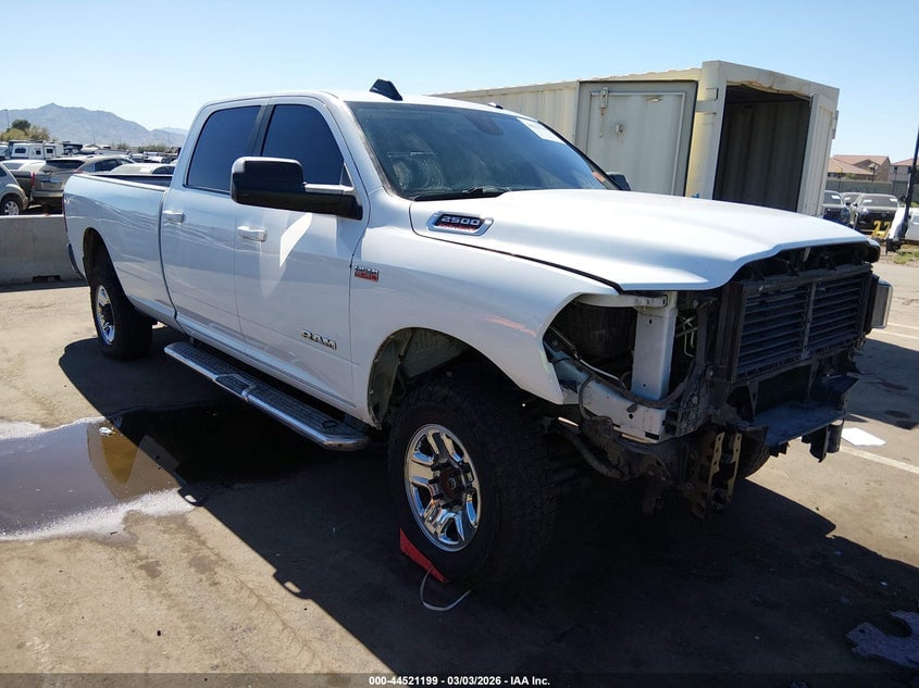2020 RAM 2500 BIG HORN  4X4 8' BOX | 3C6UR5JJ5LG188095 | UPCARS