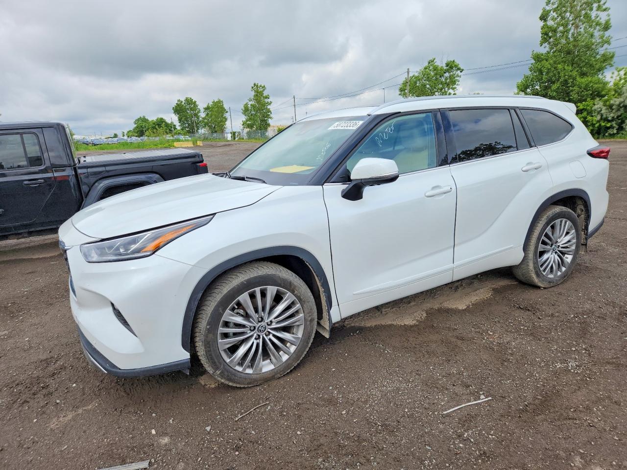 2022 TOYOTA HIGHLANDER PLATINUM | 5TDFZRBH5NS199896 | UPCARS