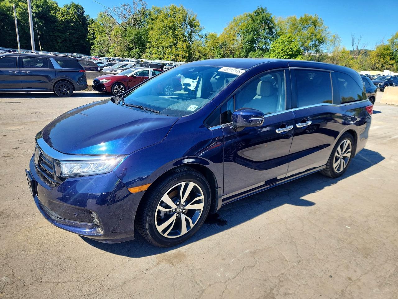 2022 HONDA ODYSSEY TOURING | 5FNRL6H83NB044708 | UPCARS