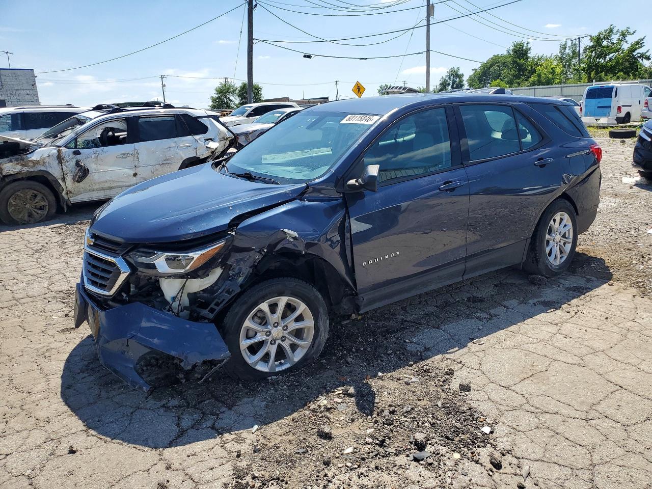 2018 CHEVROLET EQUINOX LS | 3GNAXHEV4JS531917 | UPCARS