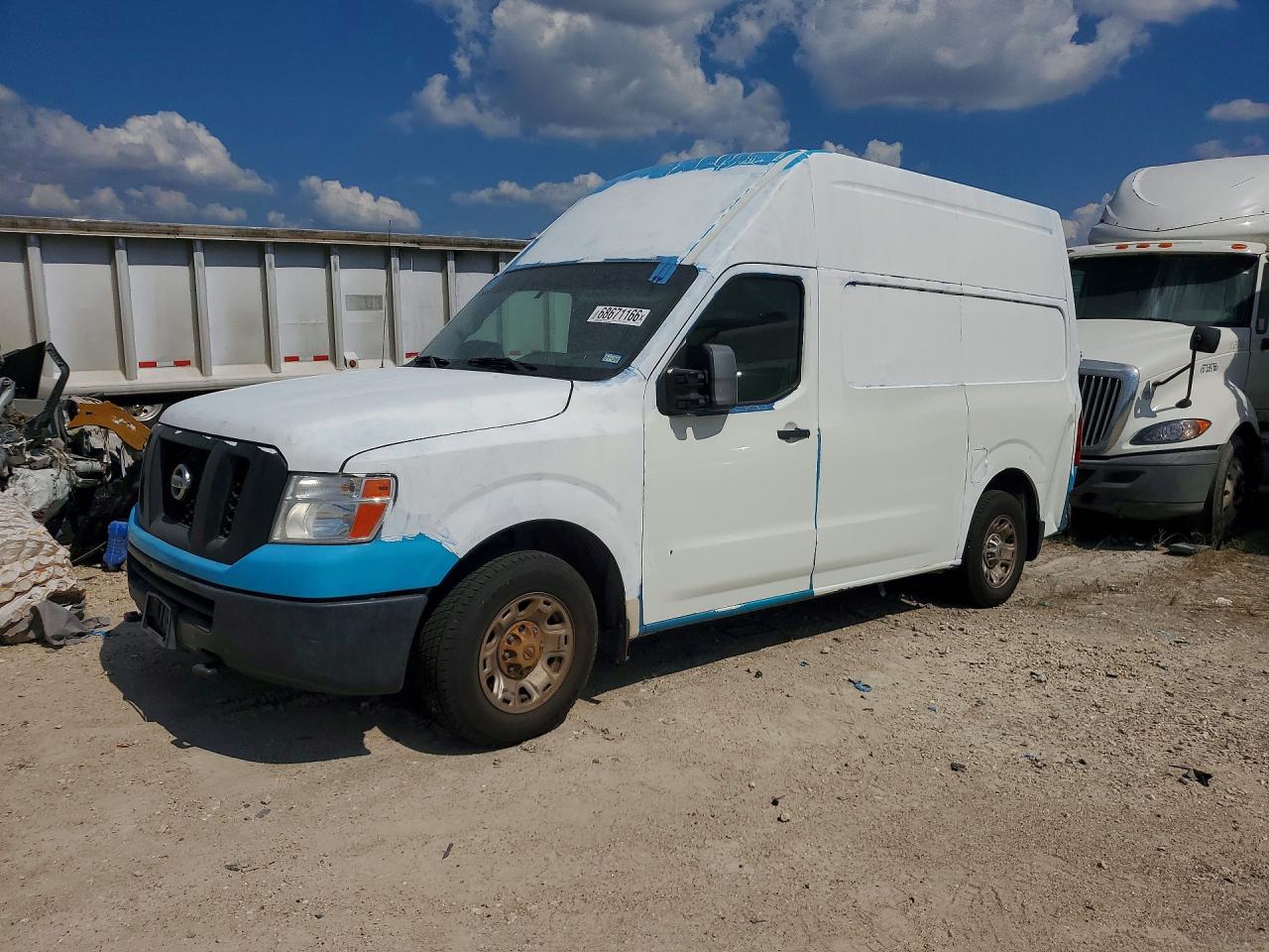 2018 NISSAN NV 2500 DELIVERY VAN | 1N6AF0LY0JN816258 | UPCARS
