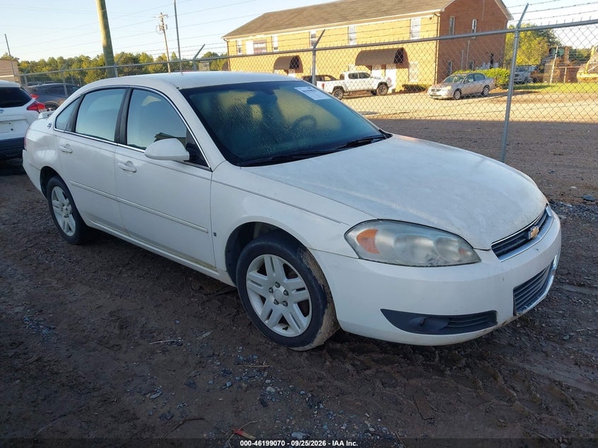 2007 CHEVROLET IMPALA LT | 2G1WC58R879114838 | UPCARS
